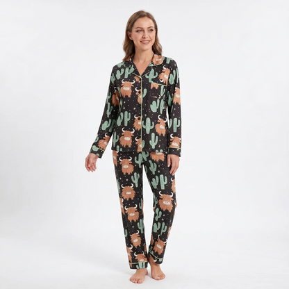 Women's  Cactus Pajama Set