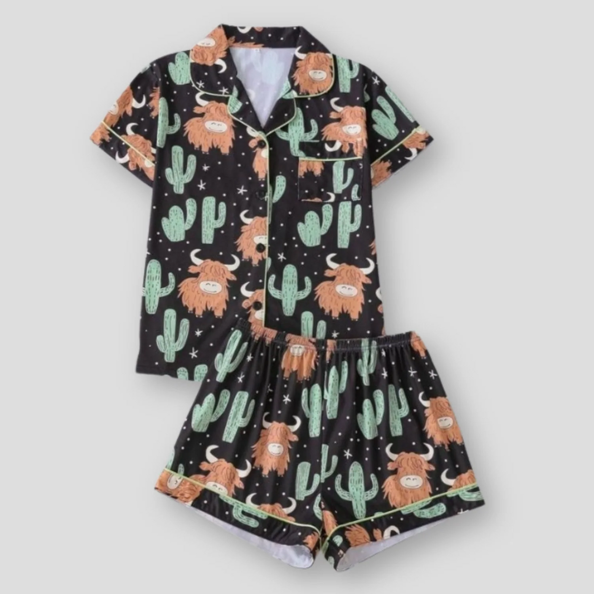 Women's  Cactus Pajama Set
