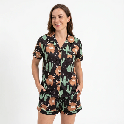 Women's  Cactus Pajama Set