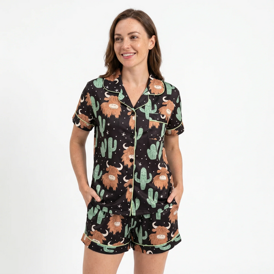 Women's  Cactus Pajama Set