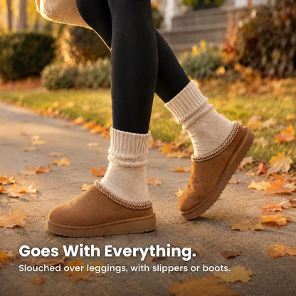 Mid-Calf Winter Socks – 5-Pair Pack