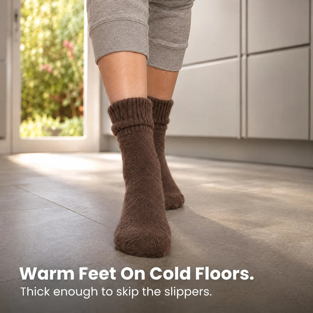 Mid-Calf Winter Socks – 5-Pair Pack